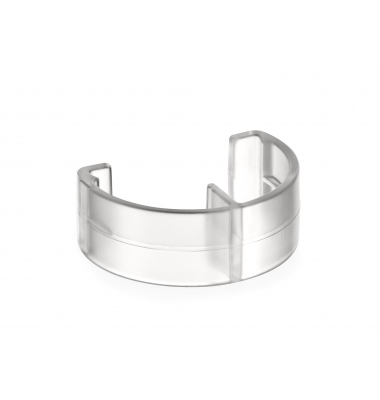 Kabelspange MY base clip transparent, 2er-Set Kabelspange