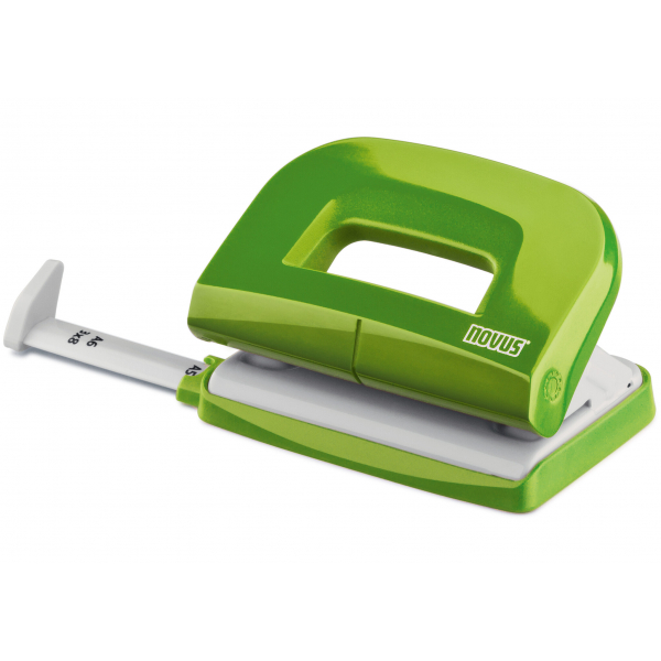 4009729057889 - Bürolocher E210 Evolution fresh 025-0602 grün bis 1mm 10 Blatt mit Anschlagschiene 4009729057889 Novus
