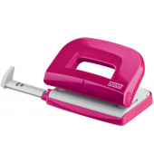 Bürolocher E210 Evolution fresh 025-0603, pink, bis 1mm 10 Blatt, mit Anschlagschiene