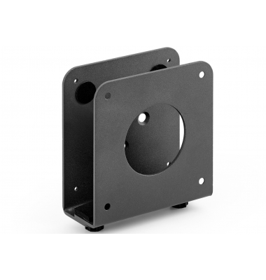 Halter für Thin Client anthrazit, 35-53mm Breite,stufenlos Thin-Client-Halterung