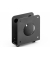 Halter für Thin Client anthrazit, 35-53mm Breite,stufenlos Thin-Client-Halterung