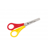 Kinderschere Kids, Metall, 13cm, Linkshänder, gelb/rot