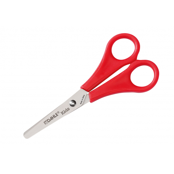 5 Stück Dahle Kinderschere Kids,, 13cm, rot 4009729060612 Dahle