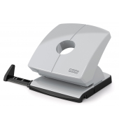 Bürolocher B 230 025-0618, grau, bis 3mm 30 Blatt, mit Anschlagschiene