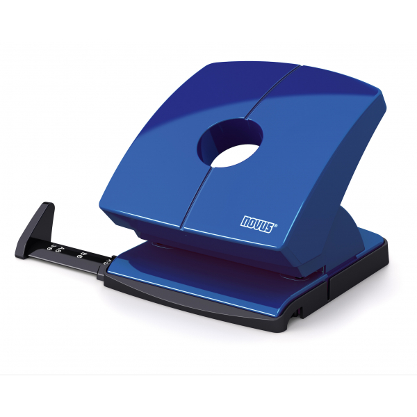 4009729061626 - Bürolocher B 230 025-0619 blau bis 3mm 30 Blatt mit Anschlagschiene 4009729061626 Novus