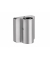 Attenzia Slatwall Adapter silber