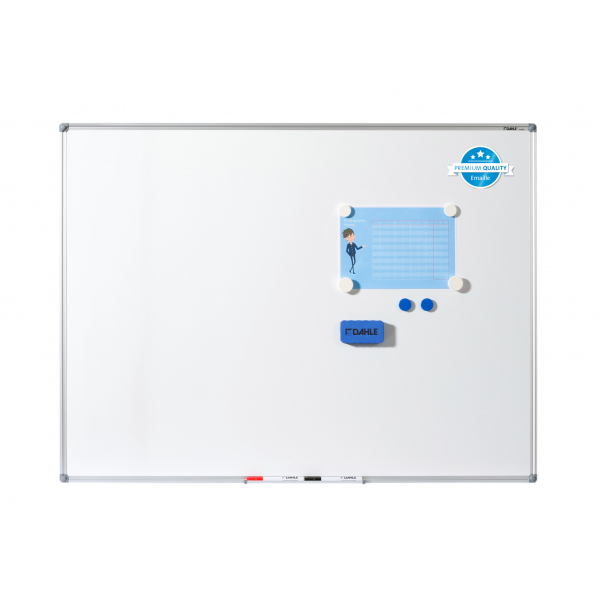3 Stück Dahle Whiteboard Professional, 96210-14288, 90x60cm, emailliert, Aluminiumrahmen 4009729065983 Dahle