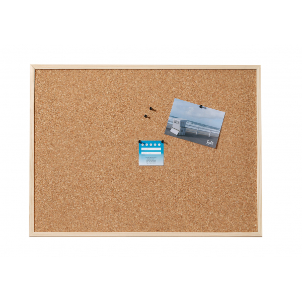 4009729068847 - Korktafel 60 x 90 cm Holzrahmen 7mm Naturkork Einzelverpackung 4009729068847 Dahle