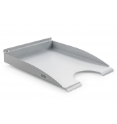 Briefablage 725+0019+000, B4 längs, silber, Metall