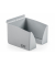 Zettelbox 725+0039+000, inkl. leer, silber, Metall, pulverbeschichtet