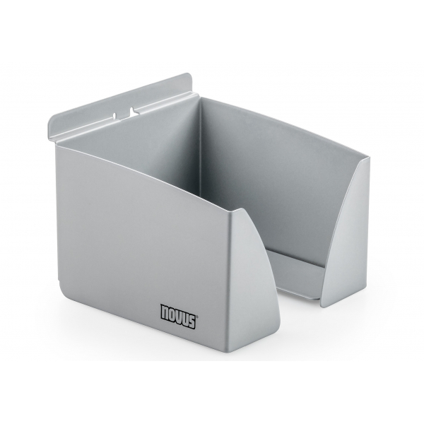 4009729069233 - Zettelbox 725+0039+000 inkl leer silber 4009729069233 Novus