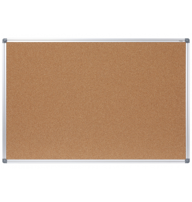 Cork Board 45 x 60 cm Alurahmen Naturkork Retail-Verpackung