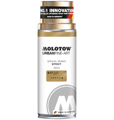 Lackspray gold-effect URBAN FINE-ART 400ml, Nr. 417 Dose
