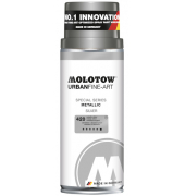 Lackspray metallic silber URBAN FINE-ART, Metallic Lack 400ml, Nr. 420 Dose