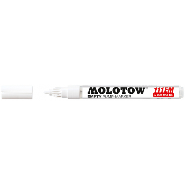 4250397600017 - EMPTY PUMP-MARKER Leermarker 111EM 2mm fine tip 4250397600017 Molotow