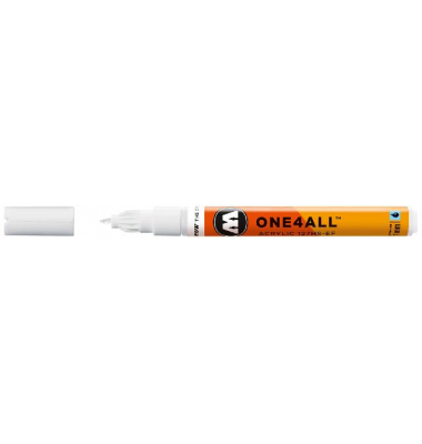 Acrylmarker ONE4ALL ACRYLIC 127 HS-EF, 1mm, Nr. 160, signalweiss