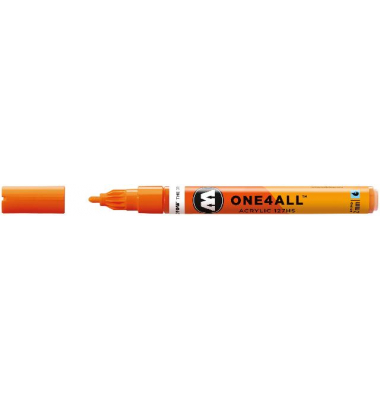 Acrylmarker ONE4ALL ACRYLIC 127HS 2mm, Nr. 085 DARE orange