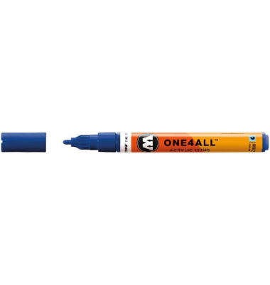 Acrylmarker ONE4ALL ACRYLIC 127HS 2mm, Nr. 204, echtblau Acrylmarker ONE4ALL ACRYLIC 127HS 2mm, Nr. 204, echtblau