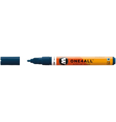 Acrylmarker ONE4ALL ACRYLIC 127HS 2mm, Nr. 027, petrol Acrylmarker ONE4ALL ACRYLIC 127HS 2mm, Nr. 027, petrol