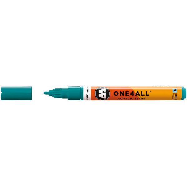 4250397600246 - Acrylmarker ONE4ALL ACRYLIC 127HS 2mm Nr 206 lagunenblau 4250397600246 Molotow