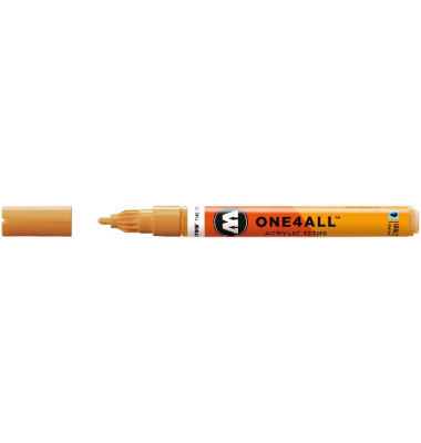 Acrylmarker ONE4ALL ACRYLIC 127HS 2mm, Nr. 208, ockerbraun hell