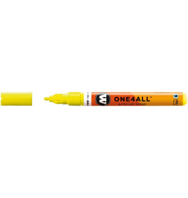 Acrylmarker ONE4ALL ACRYLIC 127HS 2mm, Nr. 220, neongelb