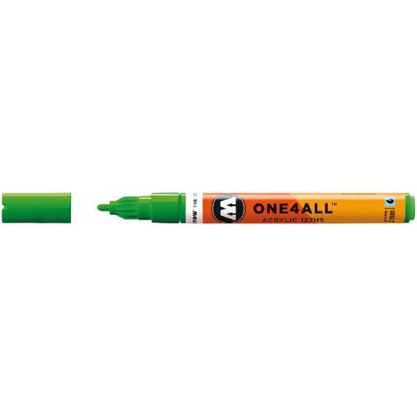 4250397600376 - Acrylmarker ONE4ALL ACRYLIC 127HS 2mm Nr 222 KACAO77 green 4250397600376 Molotow