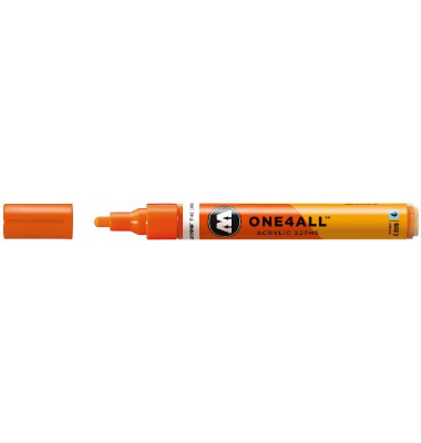 Acrylmarker ONE4ALL ACRYLIC 227HS 4mm, Nr. 085, DARE orange