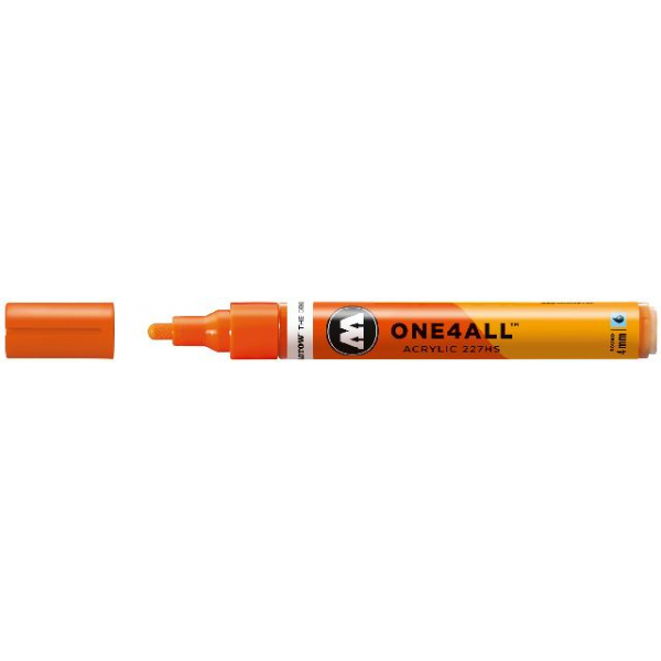 4250397600598 - Acrylmarker ONE4ALL ACRYLIC 227HS 4mm Nr 085 DARE orange 4250397600598 Molotow