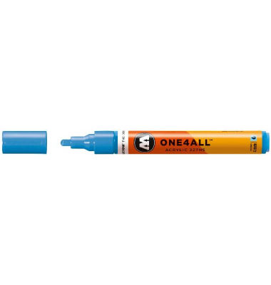 Acrylmarker ONE4ALL ACRYLIC 227HS 4mm, Nr. 161, schockblau mittel