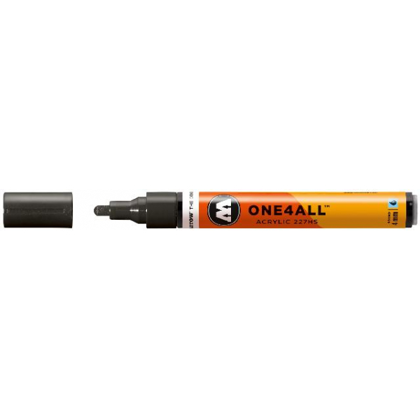 4250397600680 - Acrylmarker ONE4ALL ACRYLIC 227HS 4mm Nr 180 signalschwarz 4250397600680 Molotow