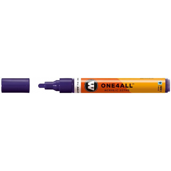4250397600765 - Acrylmarker ONE4ALL ACRYLIC 227HS 4mm Nr 043 violett dunkel 4250397600765 Molotow