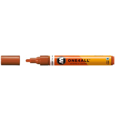 Acrylmarker ONE4ALL ACRYLIC 227HS 4mm, Nr. 010, hummer