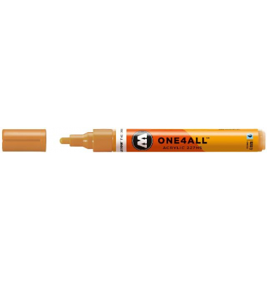 Acrylmarker ONE4ALL ACRYLIC 227HS 4mm, Nr. 208, ockerbraun hell