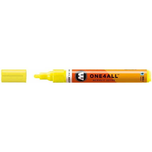 4250397600857 - Acrylmarker ONE4ALL ACRYLIC 227HS 4mm Nr 220 neongelb 4250397600857 Molotow