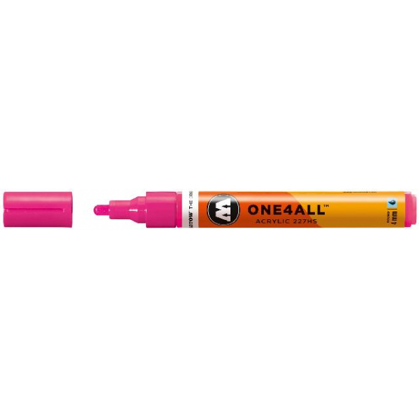 4250397600871 - Acrylmarker ONE4ALL ACRYLIC 227HS 4mm Nr 217 neonpink 4250397600871 Molotow