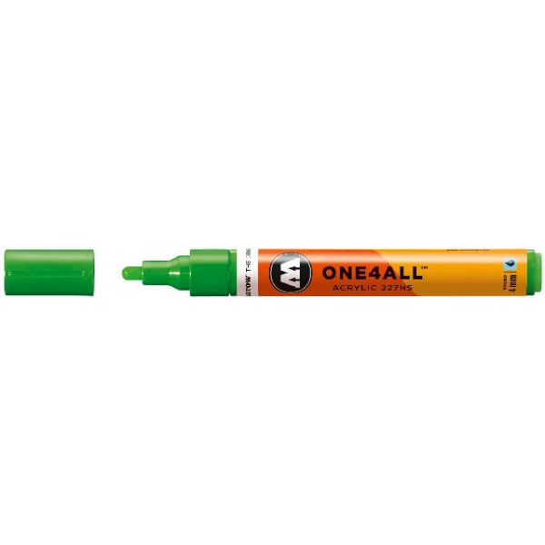 4250397600901 - Acrylmarker ONE4ALL ACRYLIC 227HS 4mm Nr 222 KACAO77 green 4250397600901 Molotow