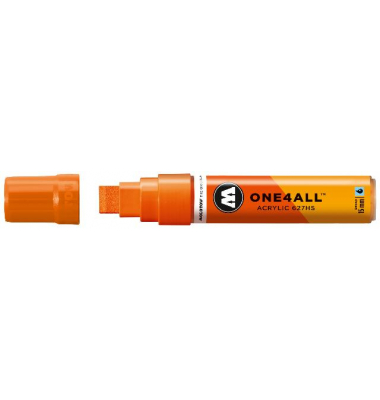 Acrylmarker ONE4ALL ACRYLIC 627HS 15mm, Nr. 085, DARE orange Acrylmarker ONE4ALL ACRYLIC 627HS 15mm, Nr. 085, DARE orange