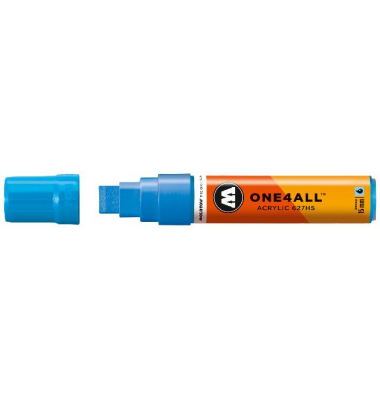 Acrylmarker ONE4ALL ACRYLIC 627HS 15mm, Nr. 161, schockblau mittel Acrylmarker ONE4ALL ACRYLIC 627HS 15mm, Nr. 161, schockblau mittel