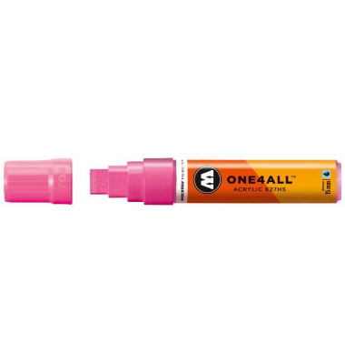 Acrylmarker ONE4ALL ACRYLIC 627HS 15mm, Nr. 200, neonpink Acrylmarker ONE4ALL ACRYLIC 627HS 15mm, Nr. 200, neonpink