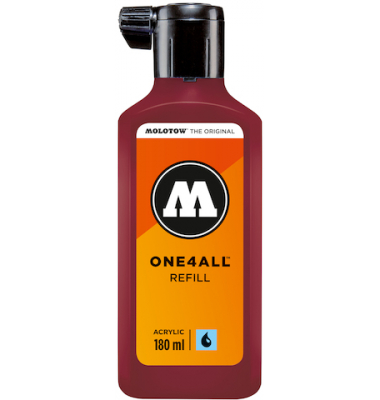 Nachfüllflasche ONE4ALL ACRYLIC 180ml, Nr. 086, burgundrot Nachfüllflasche ONE4ALL ACRYLIC 180ml, Nr. 086, burgundrot