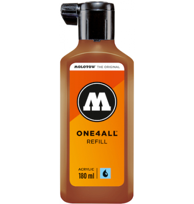 Nachfüllflasche ONE4ALL ACRYLIC 180ml, Nr. 092, haselnussbraun
