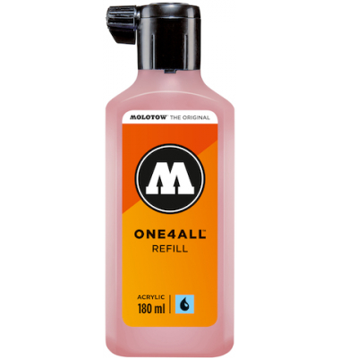 Nachfüllflasche ONE4ALL ACRYLIC 180ml, Nr. 207, puder pastell Nachfüllflasche ONE4ALL ACRYLIC 180ml, Nr. 207, puder pastell