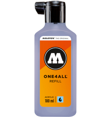 Nachfüllflasche ONE4ALL ACRYLIC 180ml, Nr. 209, blauviolett pastell Nachfüllflasche ONE4ALL ACRYLIC 180ml, Nr. 209, blauviolett pastell