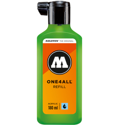 Nachfüllflasche ONE4ALL ACRYLIC 180ml, Nr. 222, KACAO77 green Nachfüllflasche ONE4ALL ACRYLIC 180ml, Nr. 222, KACAO77 green