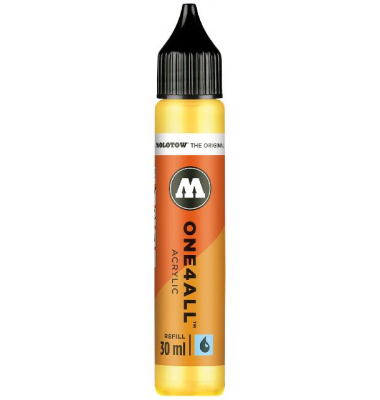 Nachfüllflasche ONE4ALL ACRYLIC 30ml, Nr. 006, zinkgelb Nachfüllflasche ONE4ALL ACRYLIC 30ml, Nr. 006, zinkgelb