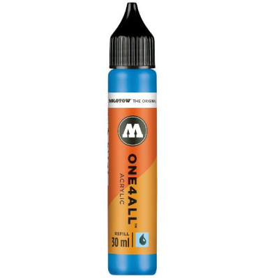 Nachfüllflasche ONE4ALL ACRYLIC 30ml, Nr. 161, schockblau mittel Nachfüllflasche ONE4ALL ACRYLIC 30ml, Nr. 161, schockblau mittel