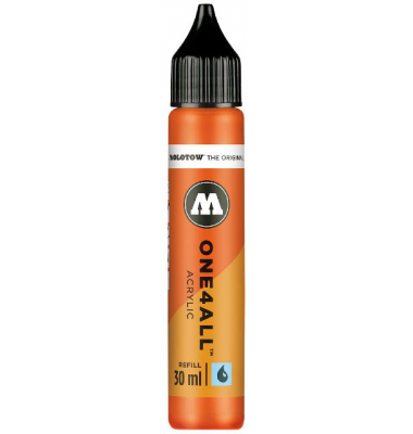 Nachfüllflasche ONE4ALL ACRYLIC 30ml, Nr. 218, neonorange Nachfüllflasche ONE4ALL ACRYLIC 30ml, Nr. 218, neonorange