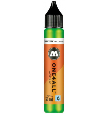 Nachfüllflasche ONE4ALL ACRYLIC 30ml, Nr. 219, neongrün Nachfüllflasche ONE4ALL ACRYLIC 30ml, Nr. 219, neongrün