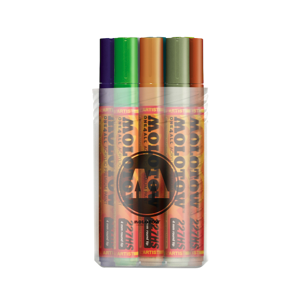 4250397602189 - Acrylmarker ONE4ALL ACRYLIC 227HS 12er Dose Main Kit II sortiert 4250397602189 Molotow